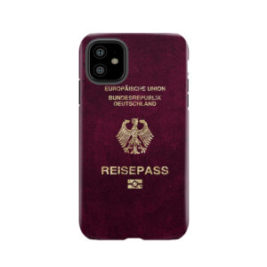 German Passport Vintage Tough Phone Case