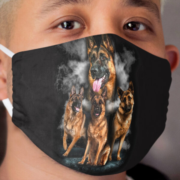 German Shepherd Dog Cloth Face Mask