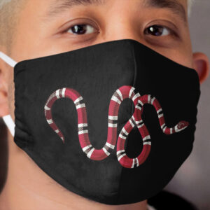 GG Snake Cloth Face Mask