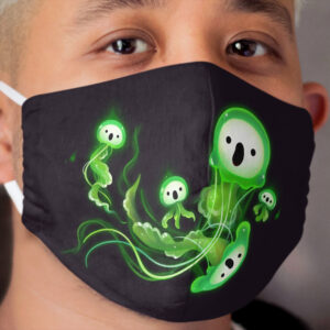 Ghost Jellyfish Cloth Face Mask