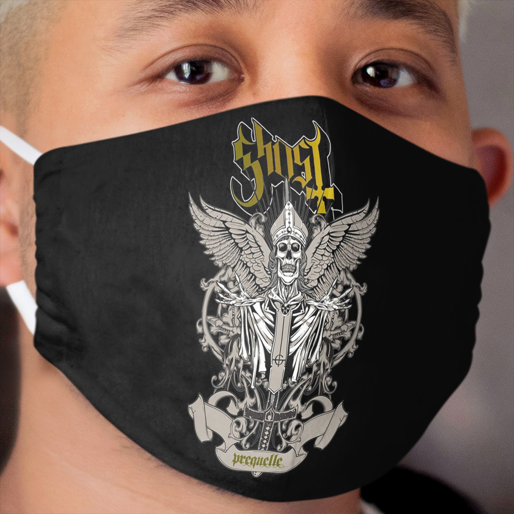 Ghost Cloth Face Mask 2