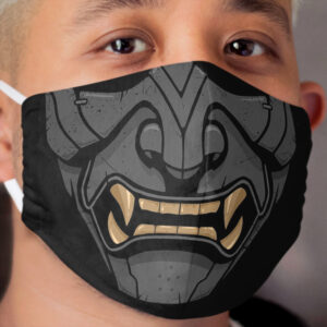 Ghost of Tsushima Samurai Cloth Face Mask Alt Cloth Face Mask