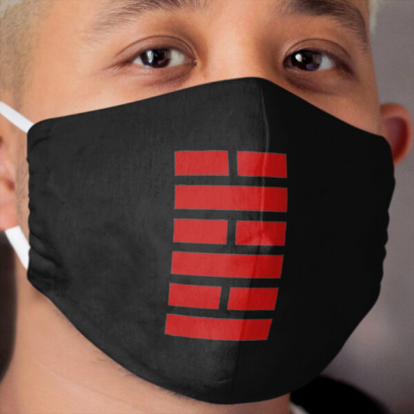 Gi Joe Snake Eyes Ninja Arashikage Tattoo Cloth Face Mask