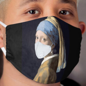 Girl With Pearl Cloth Face Mask