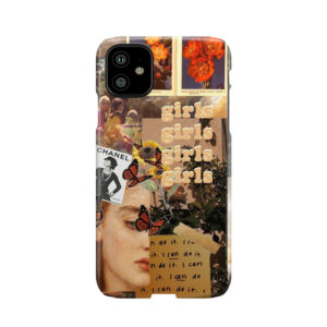 Girls Art Collage Style Phone Case