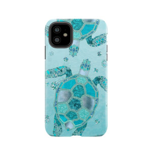 Glamour Aqua Turquoise Turtle Underwater Scenery Tough Phone Case