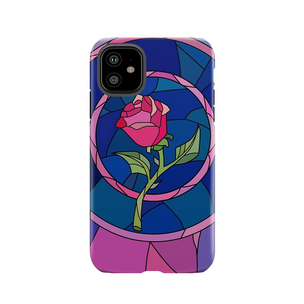 Glass Rose Tough Phone Case