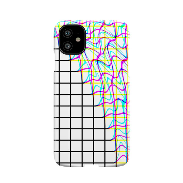 Glitch Grid Phone Case