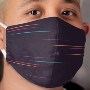 Glitch of the Future Vaporwave Cloth Face Mask