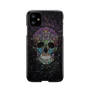 Glitter Colorskull Phone Case