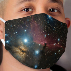Glitter Star Galaxy Cloth Face Mask