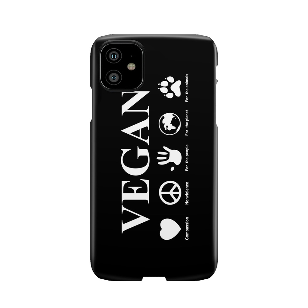 Go Vegan Phone Case