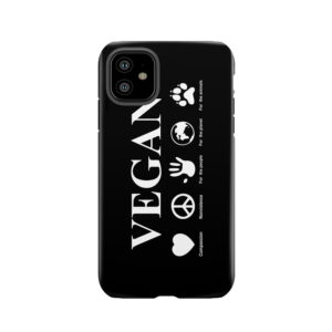 Go Vegan Tough Phone Case