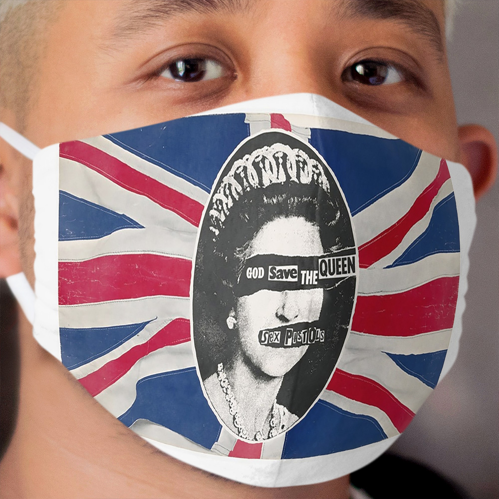God Save The Queen Cloth Face Mask