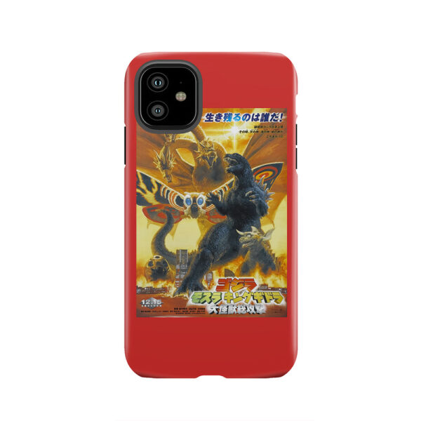 Godzilla GMK Japanese Design Tough Phone Case