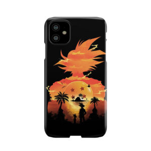 Goku Beautiful Sunset Sky Phone Case