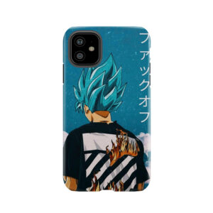 Goku Blue Trip Tough Phone Case