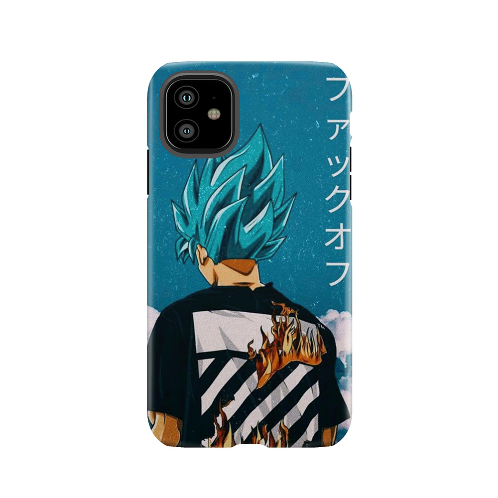 Goku Blue Trip Tough Phone Case
