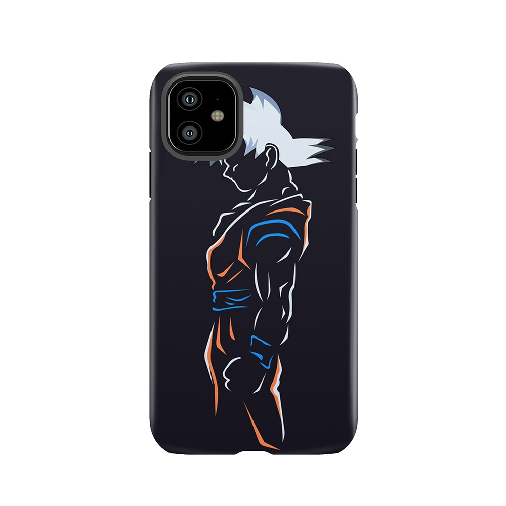 Goku Outline Tough Phone Case