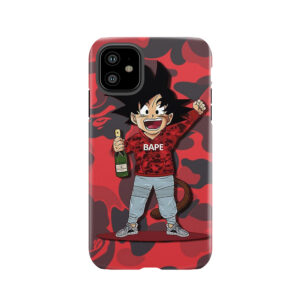 Goku Red Tough Phone Case