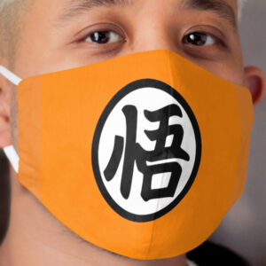 Goku Symbol Dragon Ball Cloth Face Mask