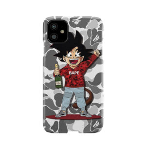 Goku White Phone Case