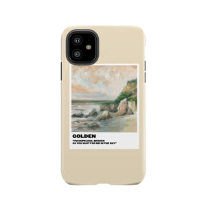 Golden Polaroid Tough Phone Case