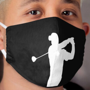 Golf - Cool golf player Gift Cloth Face Mask