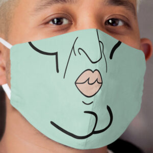 Gorgeous Handsome Squidward Cloth Face Mask