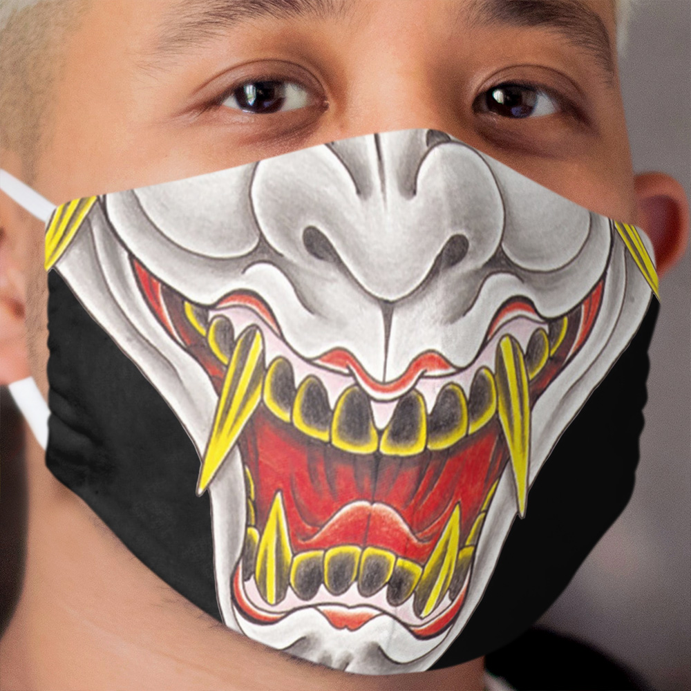 Goro Majima Yakuza Hanya Tattoo Cloth Face Mask
