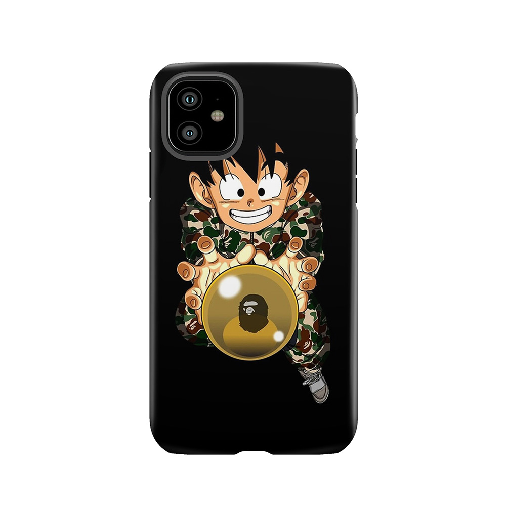 Goten X Bape Tough Phone Case