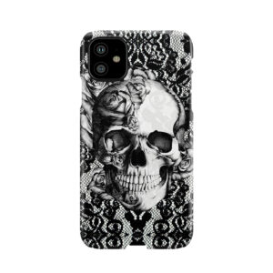 Gothic Lace Skull Phone Case