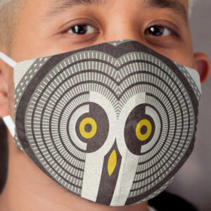 Great Grey Owl Cloth Face Mask