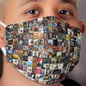 Greatest Hip Hop Albums 1986 - 2018 Cloth Face Mask