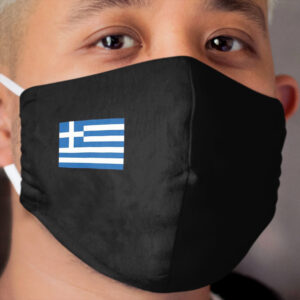 Greece Flag Cloth Face Mask