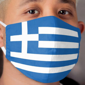 Greece Flag Greek Patriotic Cloth Face Mask