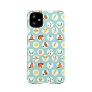 Greek Gods Mythology Repeat Pattern - Percy Jackson Inspired Phone Case