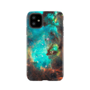 Green Galaxy Tough Phone Case