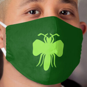 Green Hornet Cloth Face Mask