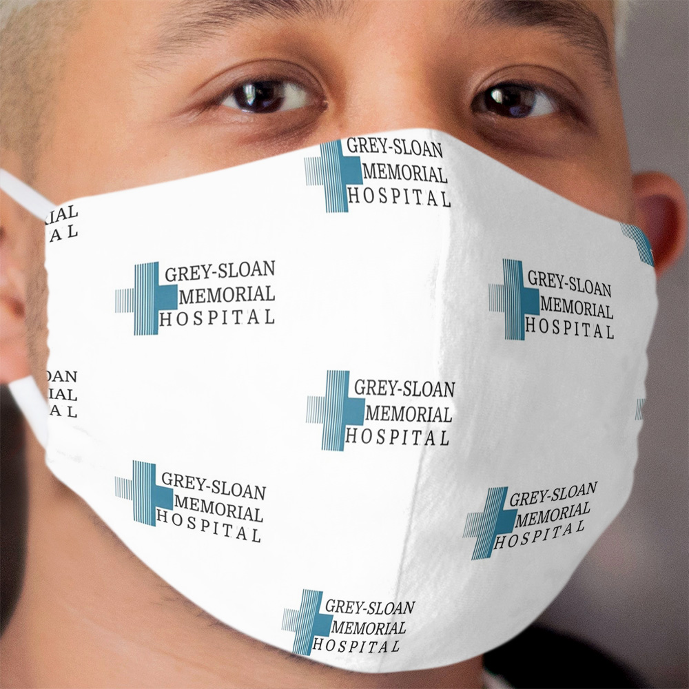 Grey Sloan Memorial Hospital Cloth Face Mask