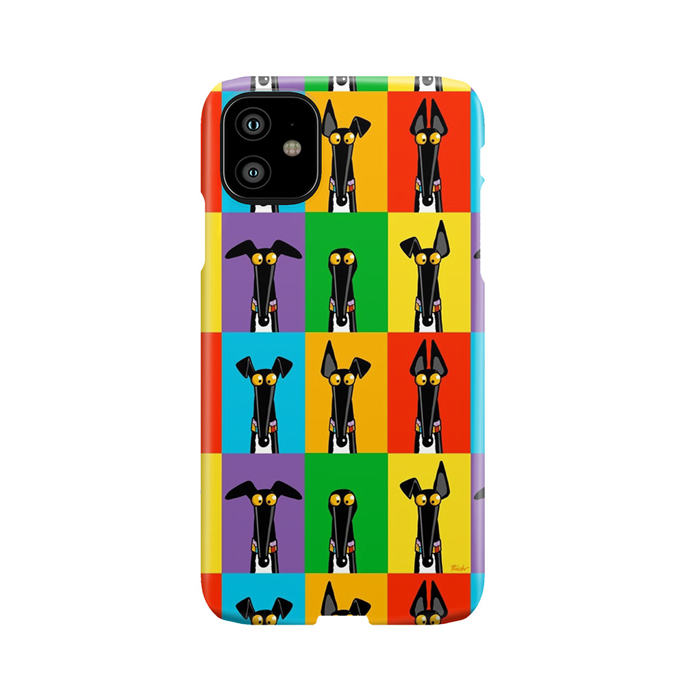 Greyhound Semaphore Phone Case