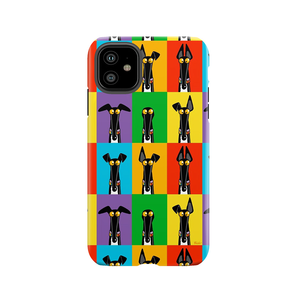 Greyhound Semaphore Tough Phone Case