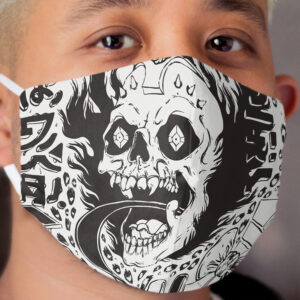 grimes / visions Cloth Face Mask