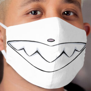 Grinning Lagomorph Cloth Face Mask