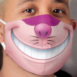 Grinning like a Cheshire Cat Cloth Face Mask