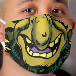 Grinning Picknose Cloth Face Mask