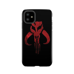 Grunge Distressed Mandalorian Logo Tough Phone Case