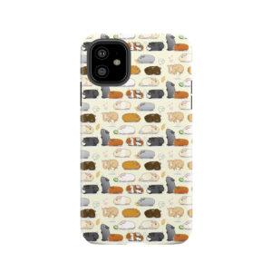 Guinea Pig Parade Tough Phone Case