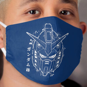 Gundam (Kanji Style) v2 Cloth Face Mask
