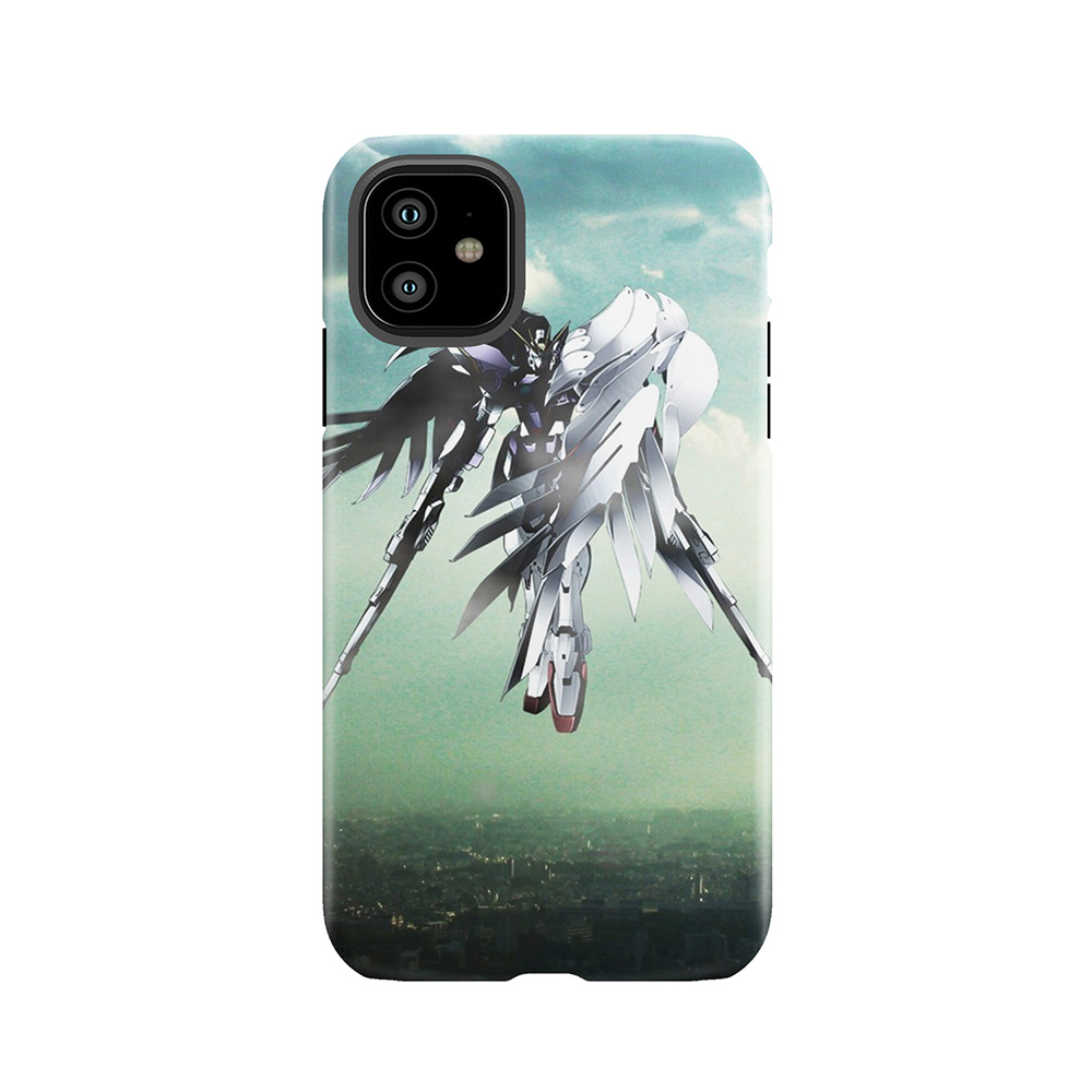 Gundam Wing Above The City Tough Phone Case